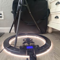 PIXEL Ring Light 19 Inch 55w 3000k-5800k LCD Display