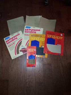 Mixed Supply Of All Grit Sand Paper Sheets 9x11 For Most An