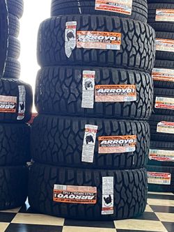 Vendo 33/12.50/R22 las 4 llantas Arroyo RT por $800