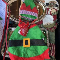 Small Dog Elf Costume 