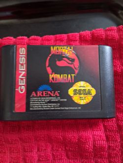 SEGA Genesis Mortal Kombat game