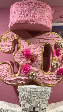 30th number piñata