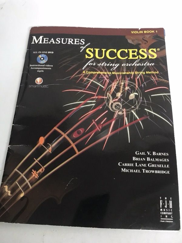 Measures of Success musical book