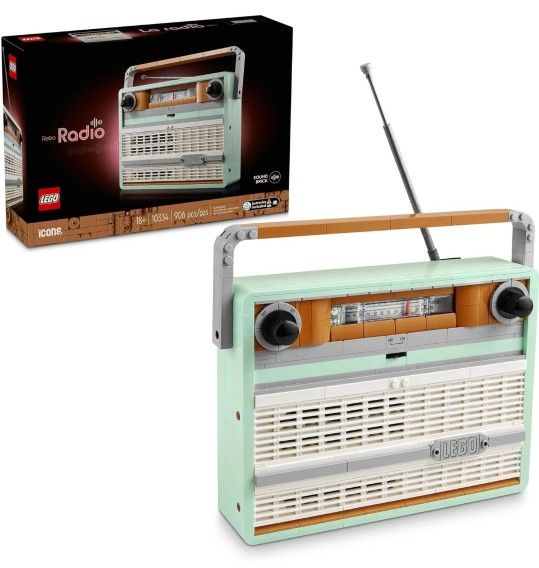 10334 LEGO Icons Retro Radio Building Set