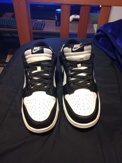NIKE Dunk retro panda size 12