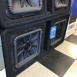 Kicker L7s12 Dual Ported Subwoofer Box