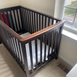 IKEA Baby crib. Brown