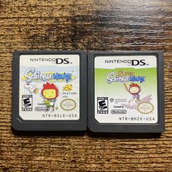 Scribblenauts And Super Scribblenauts Nintendo DS 