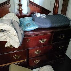 Dresser With Matching Headboard 