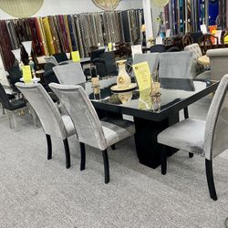 7pc Dinning Table Set $999