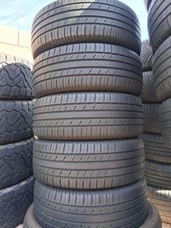 205/55R16 MICHELIN DEFENDER Set of 5 Matching Tires, No Patches