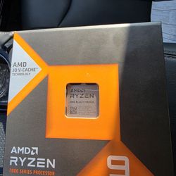 Ryzen 9  7900x3d 12 Cores 24 Threads  brand new and sealed.