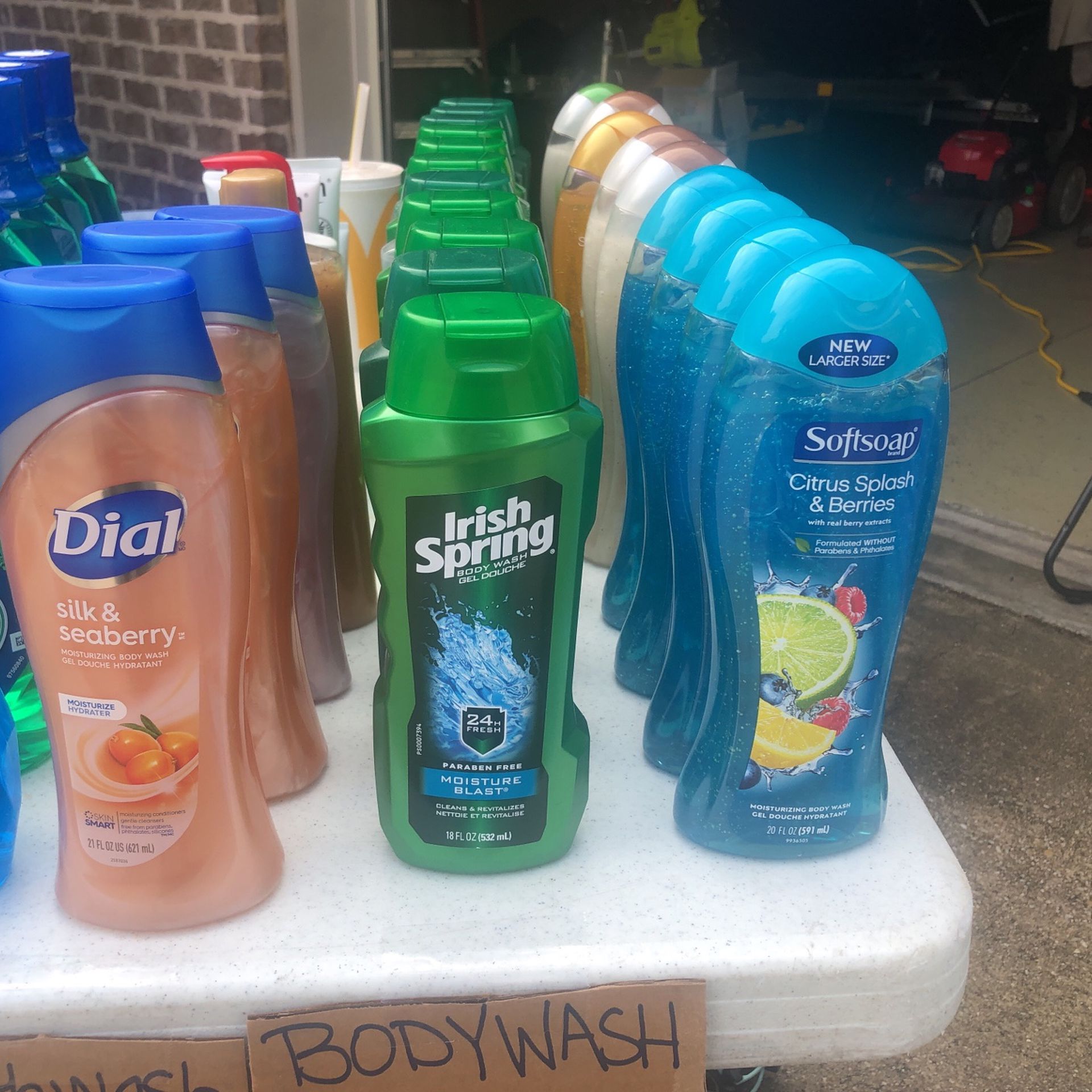 Body Wash 2 For $5