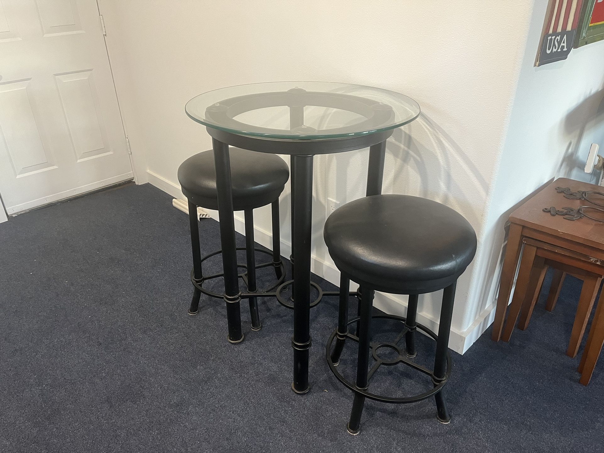 Bar Table and Bar Stools