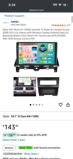 Radio - was $143 now $50 Brand new in box
