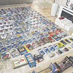 180 Hot wheels For Sale, plus addition collectible cars.