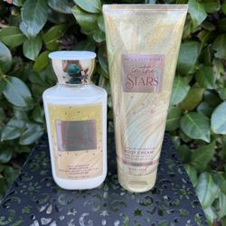 Bath & Body Works In The Stars Body Lotion & Cream Set