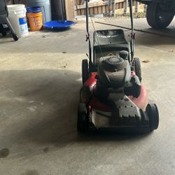 Troy built lawnmower