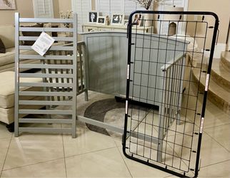 Storkcraft Light Grey 3-in-1 Convertible Crib - Modern Style - Great Shape