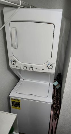 Stackable washer and dryer
