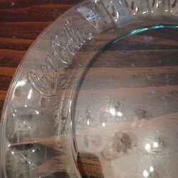 Coca-Cola Glass Dessert Plates