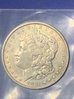 1881 O Morgan Silver Dollar Coin