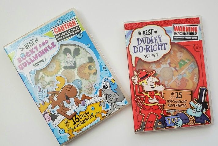The Best Of Dudley Do Right & Rocky And Bullwinkle Volume 1 DVD Animated Classic Cartoon Comedy Kids