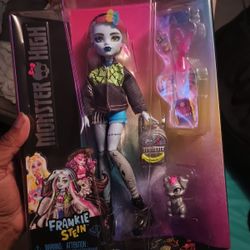 Monster High G3 Core Refresh Frankie Stein Fashion Doll, New 2024