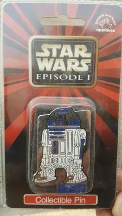 Star Wars Episode 1 collectible pin R2D2
