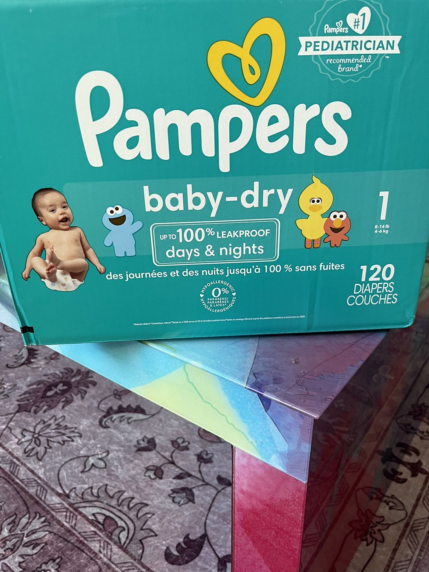 Size 1 Pampers ( 120ct)