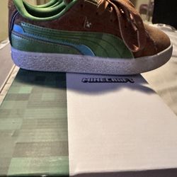 Puma X Minecraft Boys Size 3