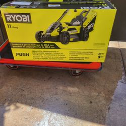 RYOBI 13" ELECTRIC LAWN MOWER  New 