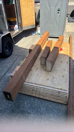 6x10x 11ft2” treated beam