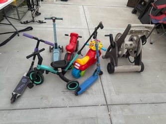 Kids Ride-On Toys and Scooters Bundle