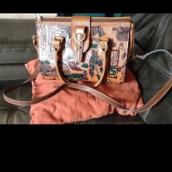 Southwest Leather Purse 