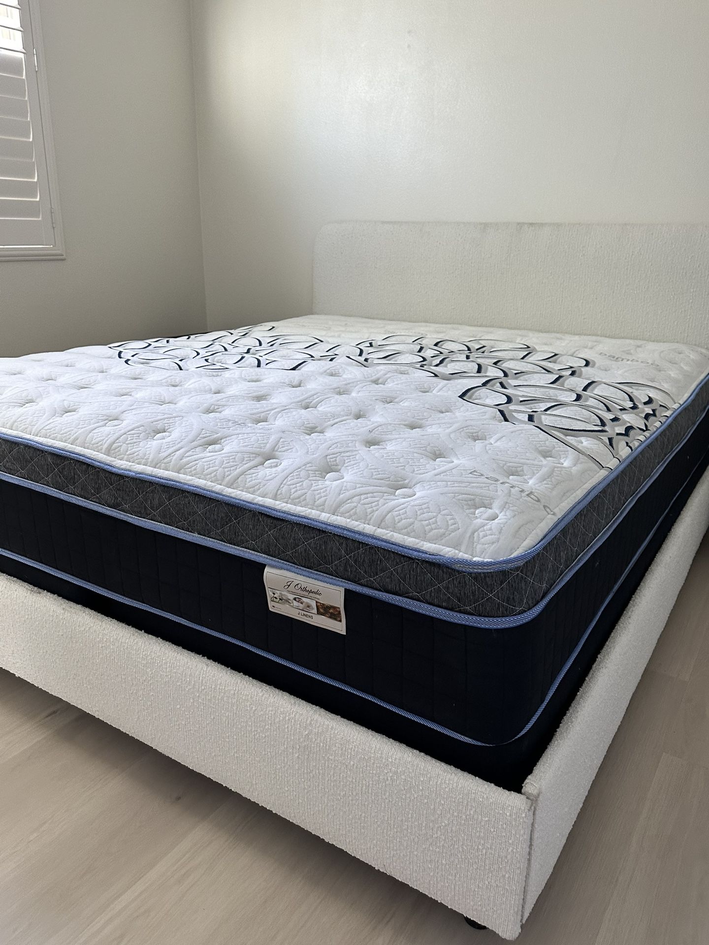 King Size Mattress Pillow Top 12” Thick. All Sizes Available. Brand New Mattress. Delivery Available