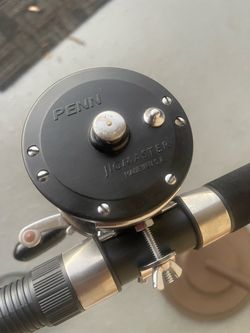 Fishing 🎣 Combo / RARE Left Handed Jigmaster Reel