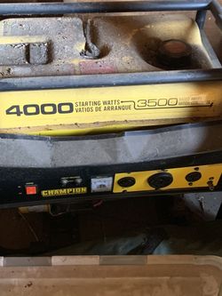 Champion 4000 Genotator