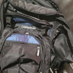 Targus Blue & Black Laptop Backpack with a ton of compartments! 