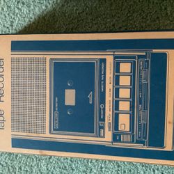 Vintage Panasonic cassette player/recorder.