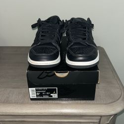 Air Jordan 1 Low SE Off Noir/Black-white-black Size 8.5