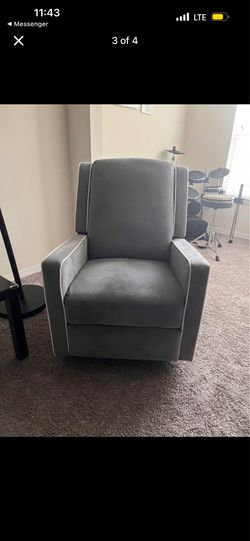 Nursery room recliner