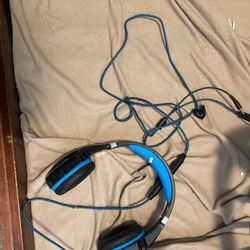 Blue Gaming Headphones The Brand Is Bengoo