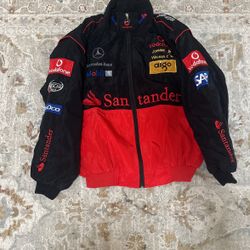Vintage Mercedes-Benz Mobil 1 Santander Racing Jacket