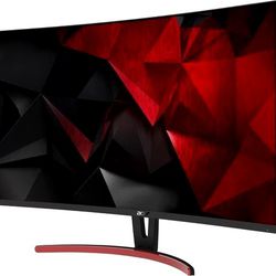 Acer 32" 144Hz Gaming Series ED323QUR   (Actual size 31.5") 2560 x 1440 2K Resolution  DisplayPort HDMI DVI AMD FreeSync LED Backlit Curved Gaming