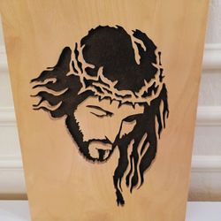 Laser Etched Wood Art