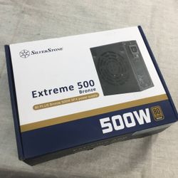 Silverstone Extreme 500 Bronze 80 Plus Bronze 500W SFX Power Supply, SST-EX500-B