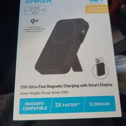 Brand New 15W Fast Magnetic Charging With Smart Display 