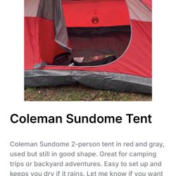 COLEMAN TENT