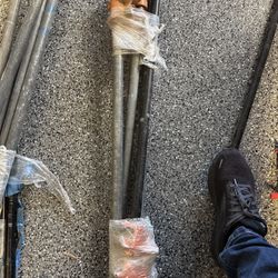 Pony Pipe Clamps 3’. Set Of 4 